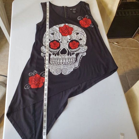 Hot Topic Skull Shirt SM - Picture 5 of 7
